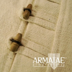 Handgewebtes Hemd Anton aus naturbelassener Baumwolle 2058n von Leonardo Carbone bei Armatae.shop