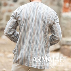 Weiches Bauernhemd Felix Multi 2018m von Leonardo Carbone bei Armatae.shop