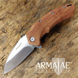 Haller Liner-lock Redwood Messer bei https://armatae.shop