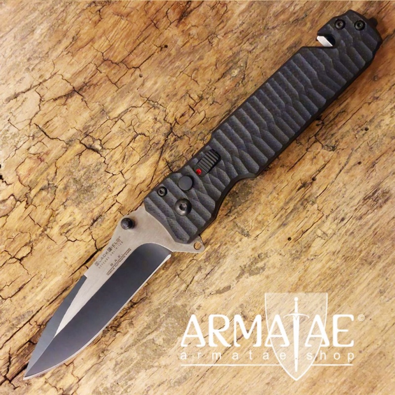 BlackField™️ R.A.K. Rescueknife by Haller Stahlwaren 88033 bei Armatae.shop