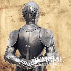 Rüstung Karl des 5. Replikat aus Toledo in Spanien bei https://armatae.shop