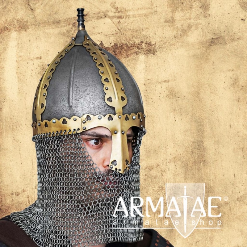 Wikinger Waräger Rus Slawanhelm 10 Jahrhundert auf https://armatae.shop