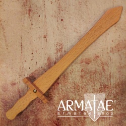 Wikinger Holzschwert aus Buchenholz geölt auf https://armatae.shop
