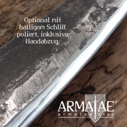 Dekoratives Outdoor Jagdmesser aus Kohlenstoffstahl 701036 auf https://armatae.shop
