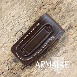Lederetui für Taschenmesser mit max. 10 cm Grifflänge bei https://armatae.shop