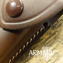 Lederetui für Taschenmesser mit max. 12 cm Grifflänge bei https://armatae.shop