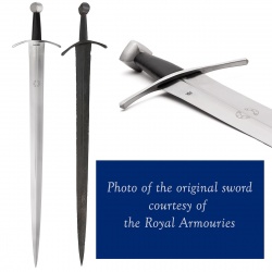 Einhand Breitschwert 15. Jhd. aus der Royal Armouries Collection auf https://armatae.shop