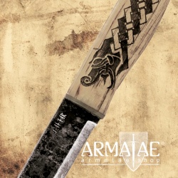 Norse Dragon Knife - Viking Knife Condor auf https://armatae.shop
