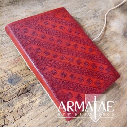 Tagebuch Yggdrasil mit 110 Blatt Büttenpapier. Handarbeit auf https://armatae.shop