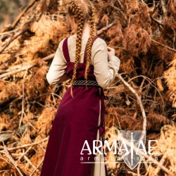 Überkleid "Hildegard" Rot auf https://armatae.shop