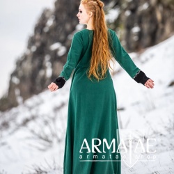 Wikingerkleid "Freya" Grün auf https://armatae.shop