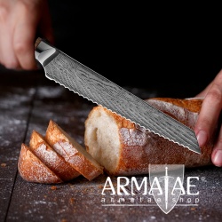 Armatae Cucina Oliva High End Damaststahl Messer auf https://armatae.shop