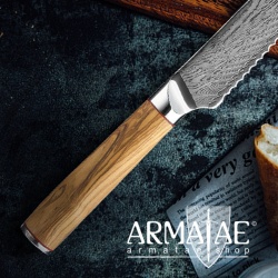 Armatae Cucina Oliva High End Damaststahl Messer auf https://armatae.shop