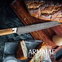 Armatae Cucina Oliva High End Damaststahl Messer auf https://armatae.shop