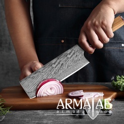 Armatae Cucina Oliva High End Damaststahl Messer auf https://armatae.shop