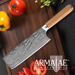 Armatae Cucina Oliva High End Damaststahl Messer auf https://armatae.shop