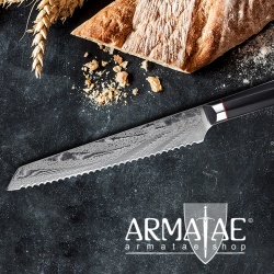 Armatae Cuoco pro Gastro High End Damaststahl Messer auf https://armatae.shop