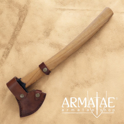 Wikingeraxt AH326NF mit Lederscheide auf https://armatae.shop