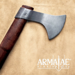 Wikinger Schaukampf Franziska Axt auf https://armatae.shop