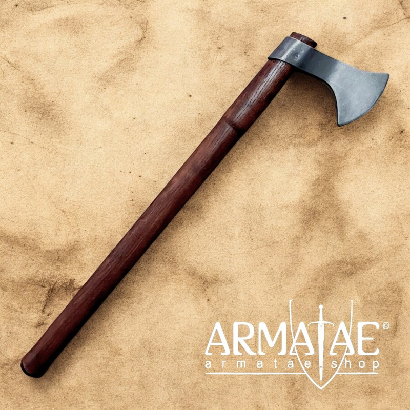 Wikinger Schaukampf Franziska Axt auf https://armatae.shop