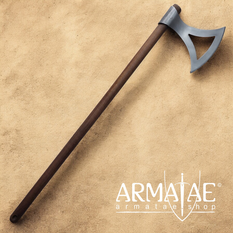 100 cm Dänenaxt geschmiedet aus HARDOX 450 Stahl auf https://armatae.shop