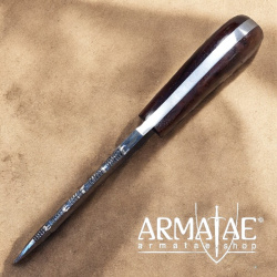 Damast Skinner ANF18024 mit Lederscheide auf https://armatae.shop