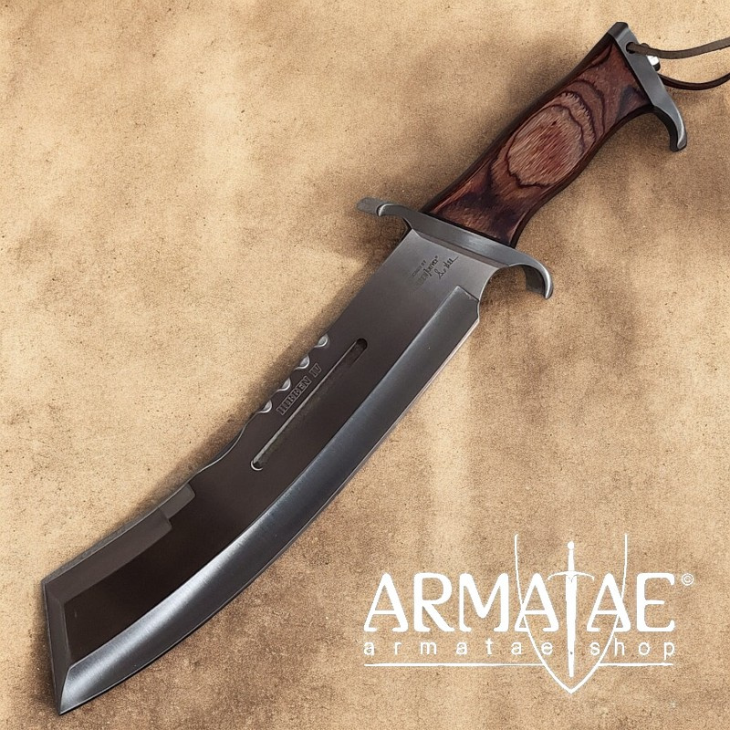 Gil Hibben - Hibben IV Combat Machete mit Lederscheide auf https://armatae.shop