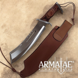 Gil Hibben - Hibben IV Combat Machete mit Lederscheide auf https://armatae.shop