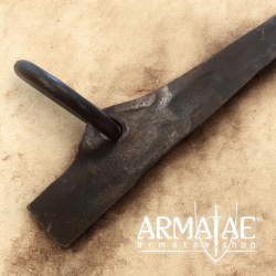 28 cm Zelthering mit Ring geschmiedet auf https://armatae.shop