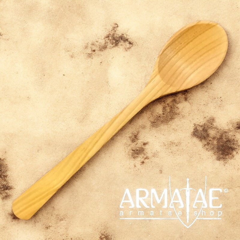 Großer Löffel aus geöltem Kirschholz auf https://armatae.shop