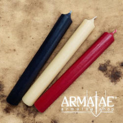 Hochwertige Stabkerzen Made in Germany der Marke Kerzenfarm auf https://armatae.shop
