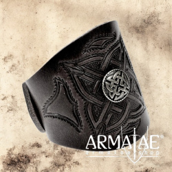 Leder Armband "Celtic" auf https://armatae.shop