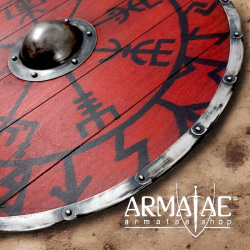 Custom Viking Shield, exklusiv auf https://armatae.shop - Der Wikinger Schild mit deinem individuellen Design.