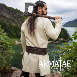 Tunika Ragnar Leinen Natur auf https://armatae.shop