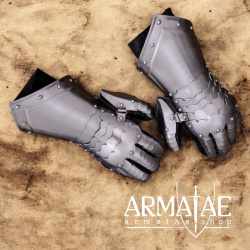 Plattenhandschuhe 1,3 mm Stahl auf https://armatae.shop