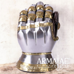 Südtiroler Stundenglas Handschuhe um 1390 auf https://armatae.shop