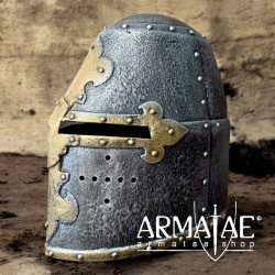 Deluxe Kinder Topfhelm auf https://armatae.shop