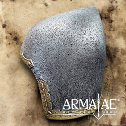 Deluxe Kinder Bascinet Helm auf https://armatae.shop