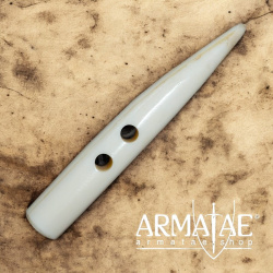 Handgefertigter Knebel 52936 aus poliertem Horn auf https://armatae.shop