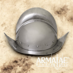 Deutscher Morion Helm, 1,6 mm Stahl auf https://armatae.shop