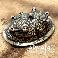 Schildkröten Fibel Saltvik Bronze auf https://armatae.shop