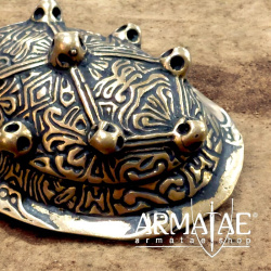 Schildkröten Fibel Saltvik Bronze auf https://armatae.shop