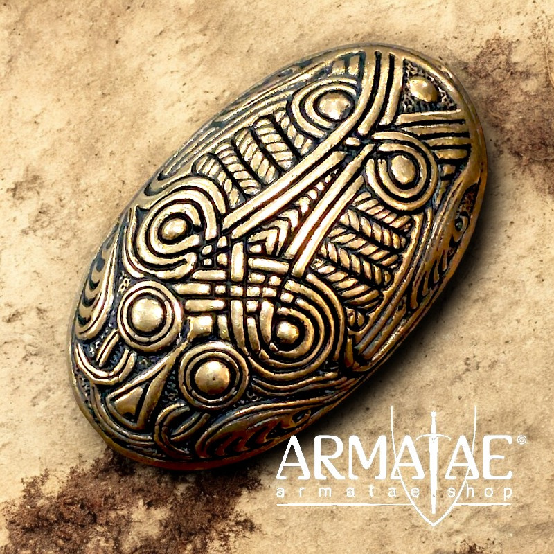 Buckelfibel Vendel Bronze auf https://armatae.shop