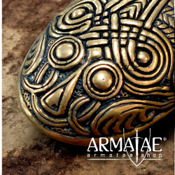 Buckelfibel Vendel Bronze auf https://armatae.shop