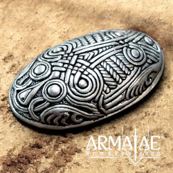 Buckelfibel Vendel Silber auf https://armatae.shop