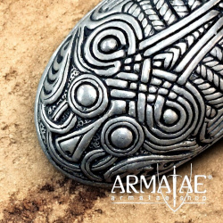 Buckelfibel Vendel Silber auf https://armatae.shop