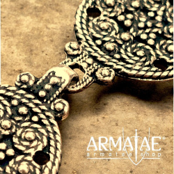 Gewandhaken Wikinger Bronze auf https://armatae.shop