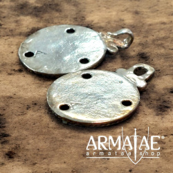 Gewandhaken Wikinger Silber auf https://armatae.shop