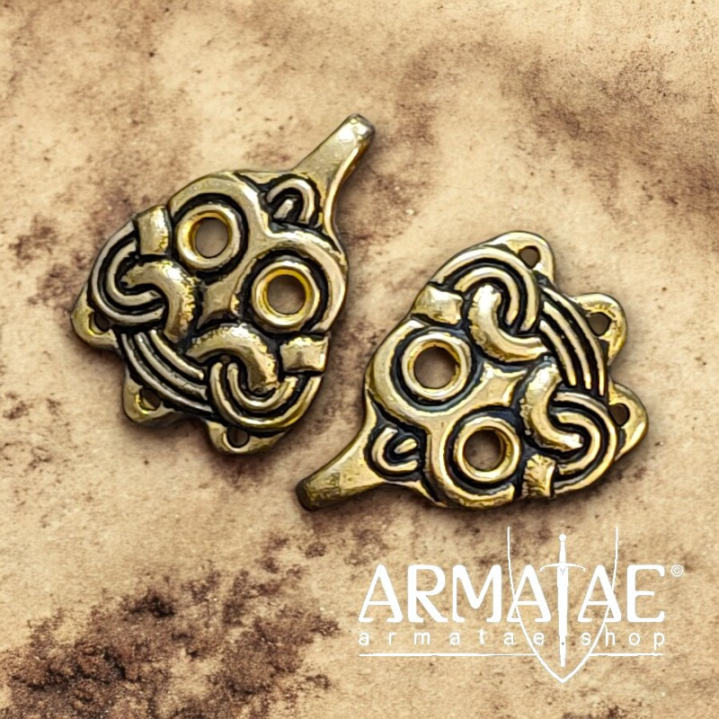 Wadenwickel Haken Birka Bronze auf https://armatae.shop