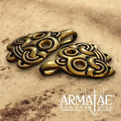 Wadenwickel Haken Birka Bronze auf https://armatae.shop